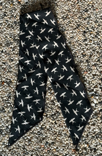 block print bandana
