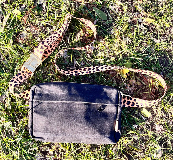 waxed canvas concert bag