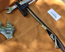 waxed canvas tool roll