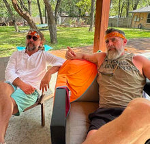 block print available in a bandana or headband