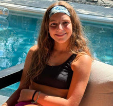 block print available in a bandana or headband