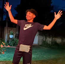 THE Concert Bag / waxed canvas belt bag / custom colorway