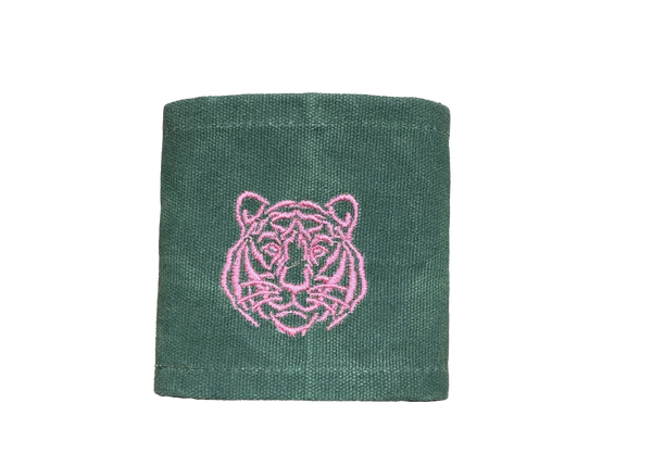 waxed canvas koozie