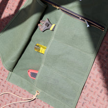 waxed canvas tool roll