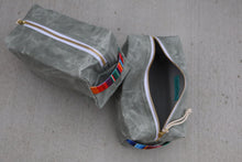 waxed canvas dopp kit