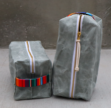 waxed canvas dopp kit