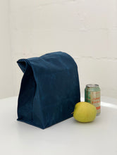 waxed canvas lunch bag