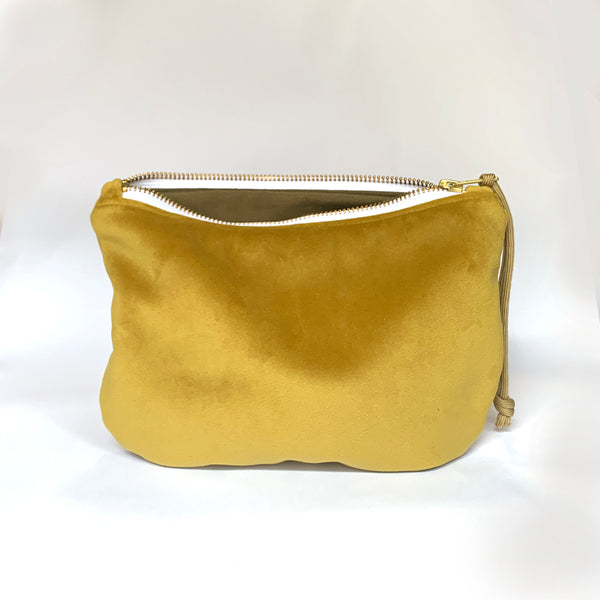 velvet clutch