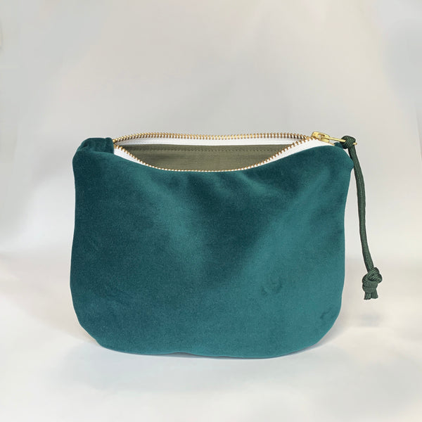 velvet clutch