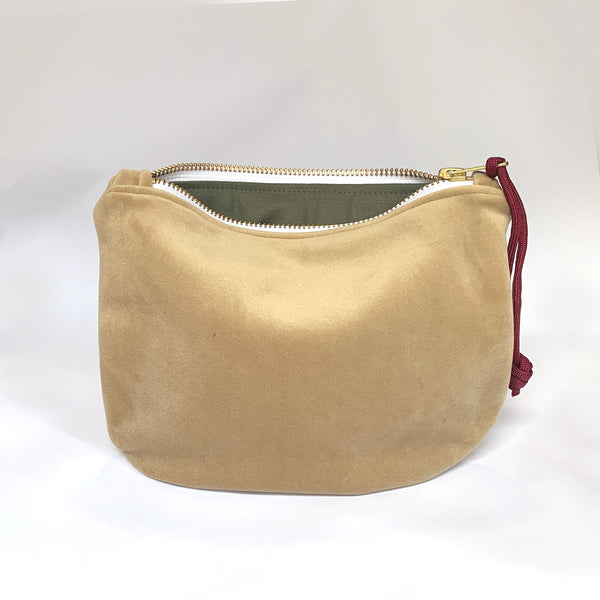 velvet clutch