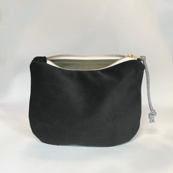velvet clutch